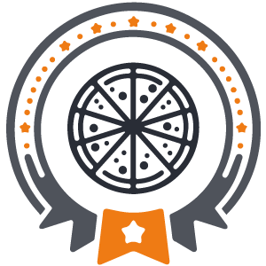 Icone de la garantie d'une pizza réussie