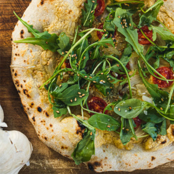 pizza-houmous
